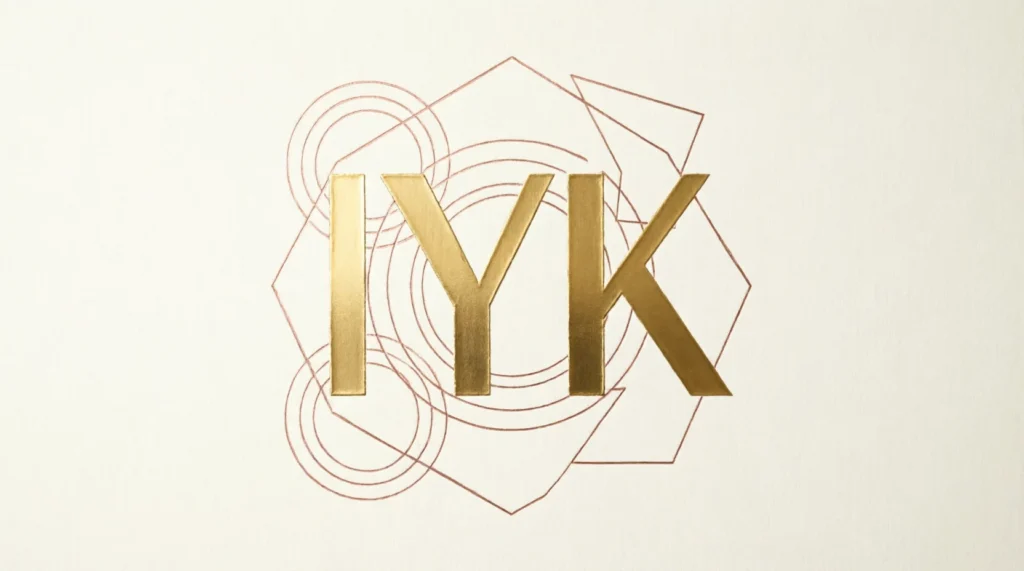 Where Is “iyk” Used?