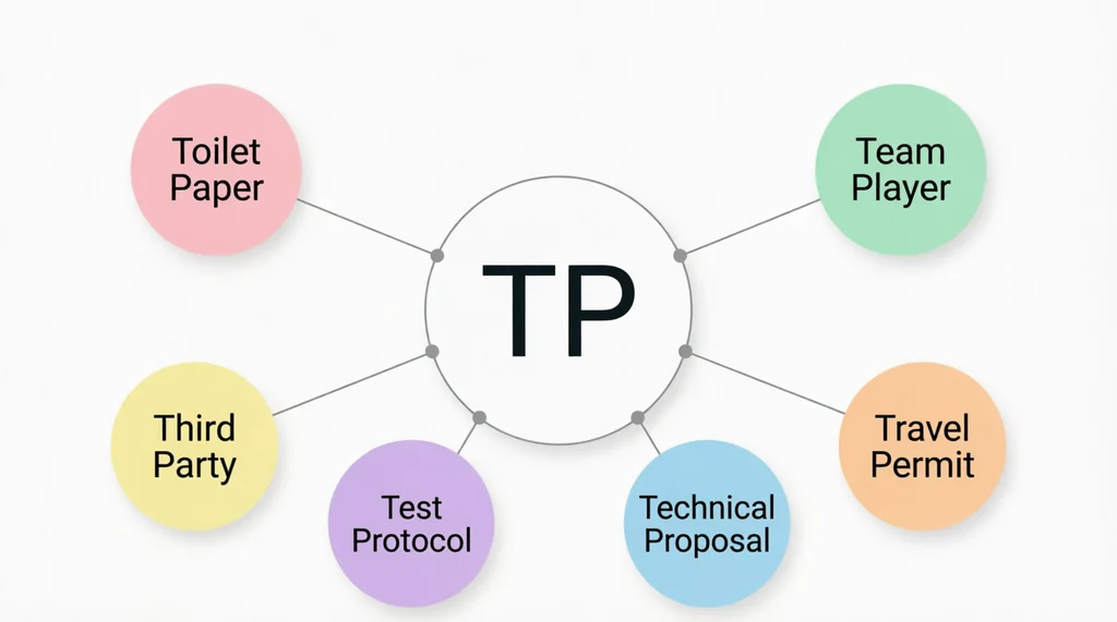 TP Meaning in Text