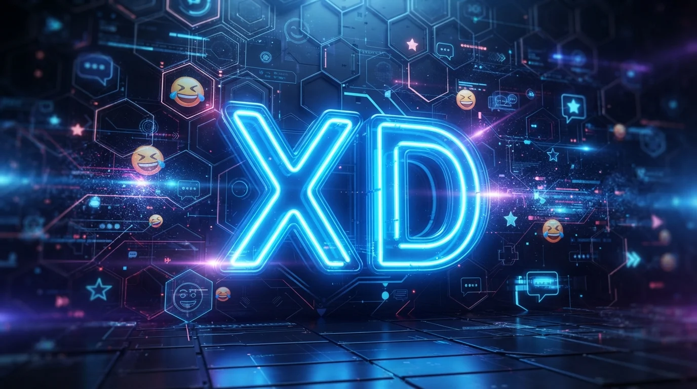 What Does what does xd mean in text from a guy Mean in Text